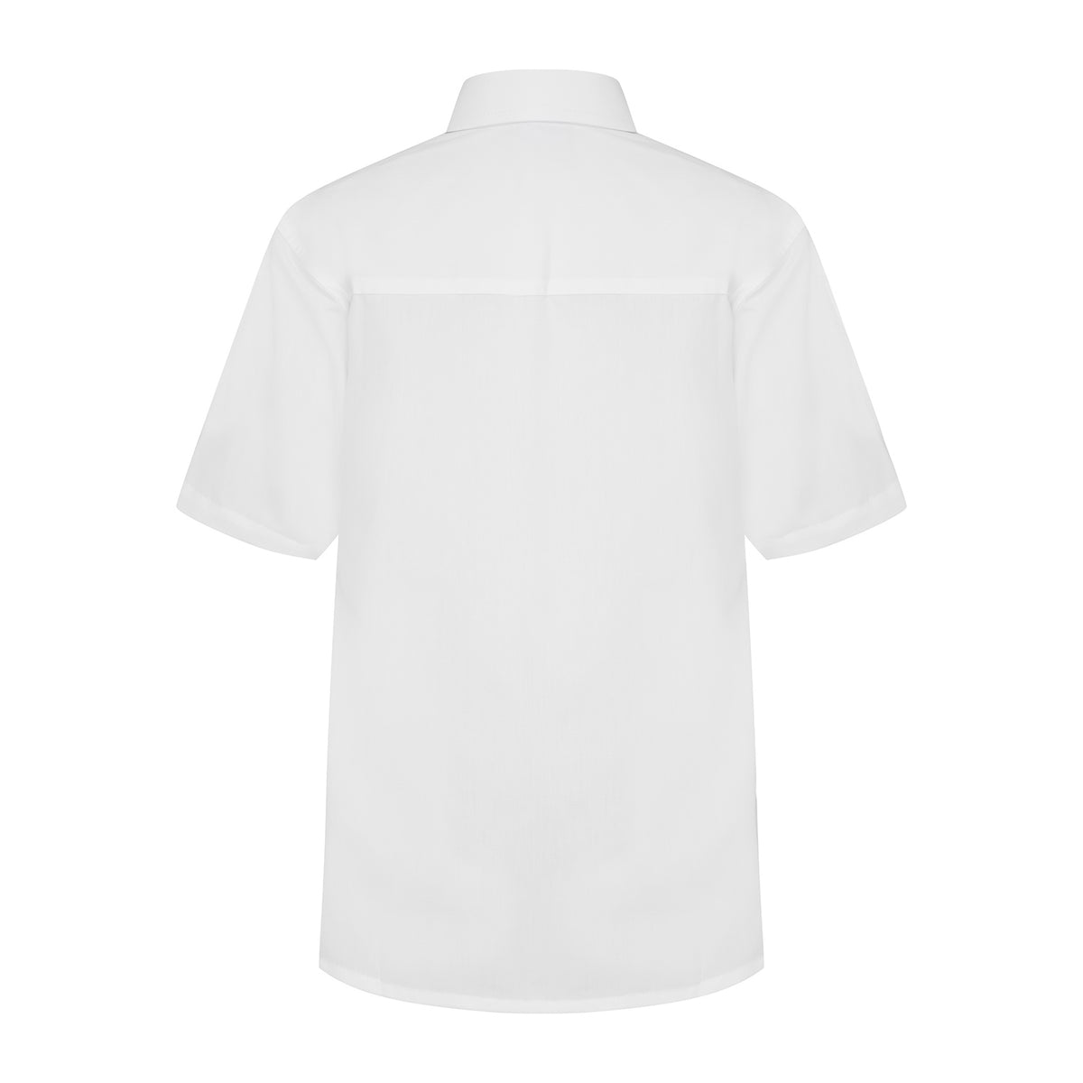 Senior Short Sleeve Shirt with Button Up Collar