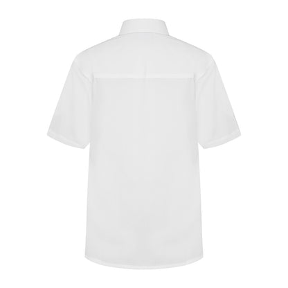 Senior Short Sleeve Shirt with Button Up Collar
