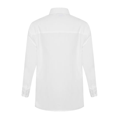 Senior Long Sleeve Shirt with Button Up Collar